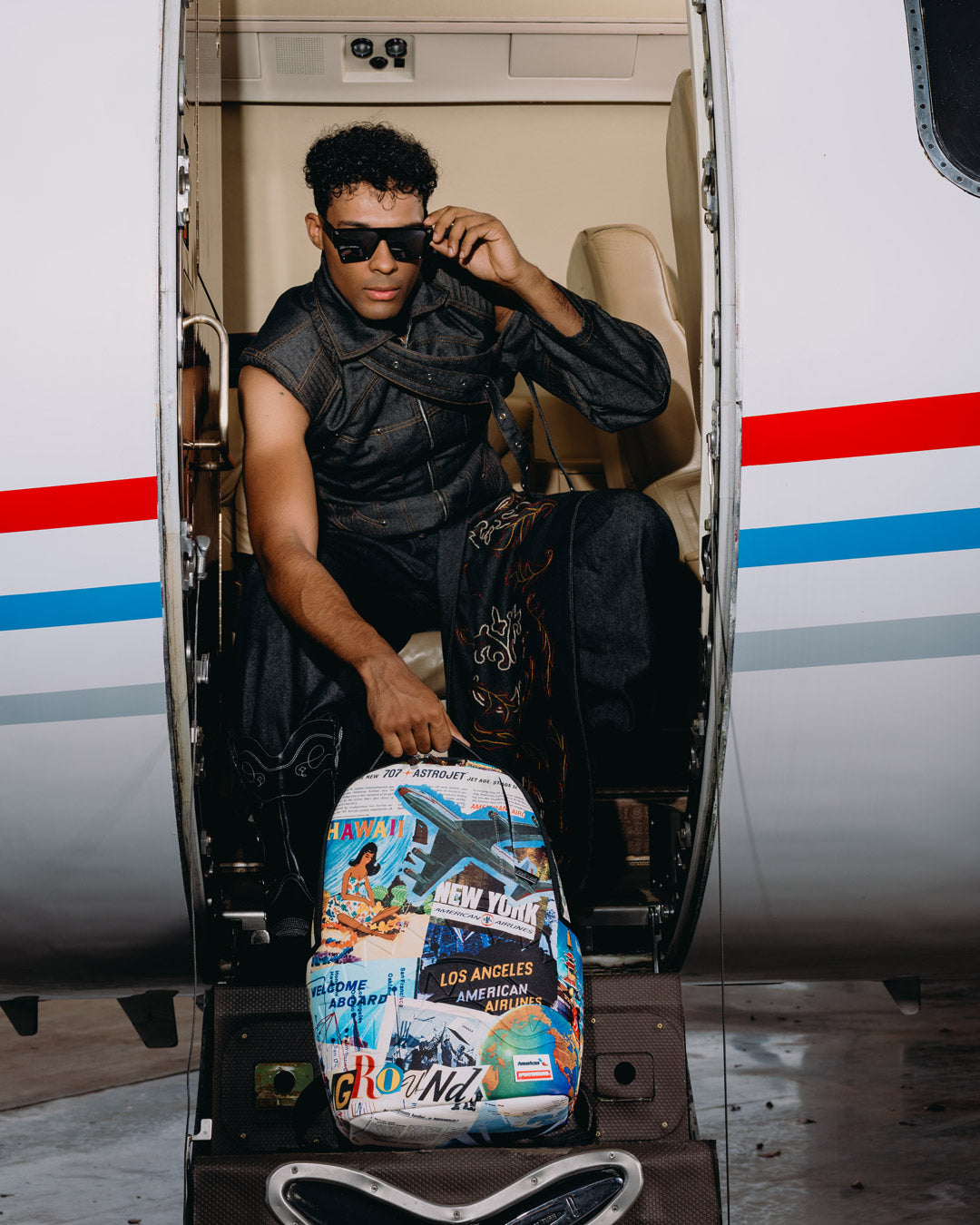 AMERICAN AIRLINES 100 YRS - WELCOME ABOARD BACKPACK - Image 4