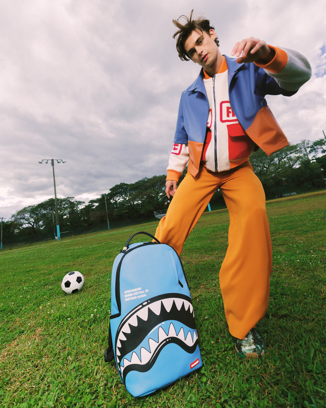SHARK CENTRAL BUBBLE SHARK (SKY BLU) BACKPACK - Image 2