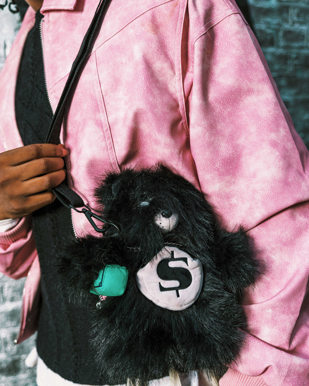FURZILLA SHARK (NIGHT) BEAR CUB CROSSBODY - Image 2