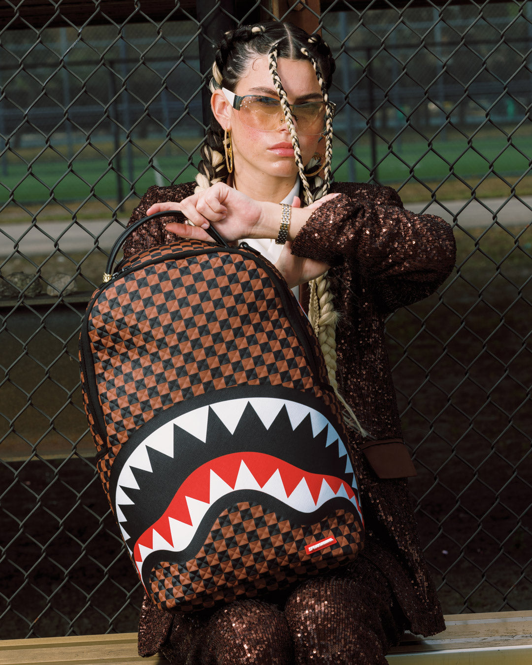 CROWN JEWEL SHARKS IN PARIS BACKPACK - Image 6