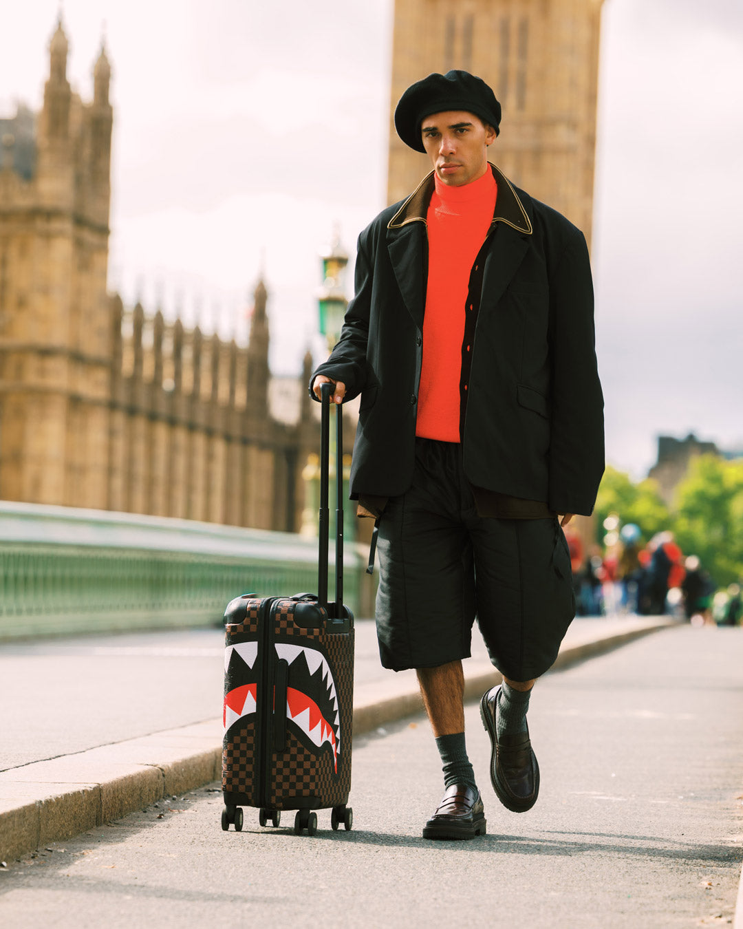 THE PRIVATE JET SHARK CLUB CARRY-ON LUGGAGE - Image 4