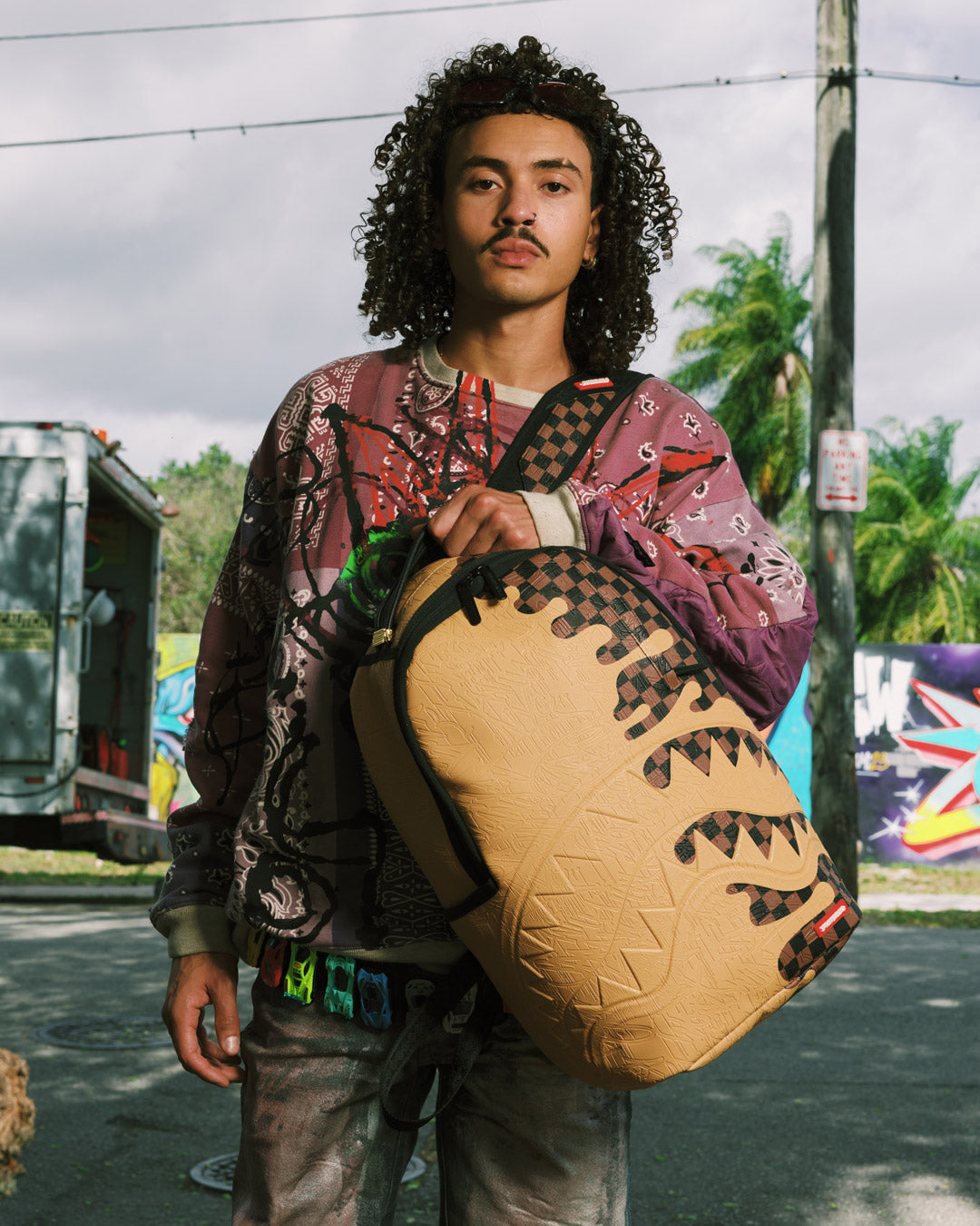 DESIGNER DRIP EFFECT BACKPACK - Image 2