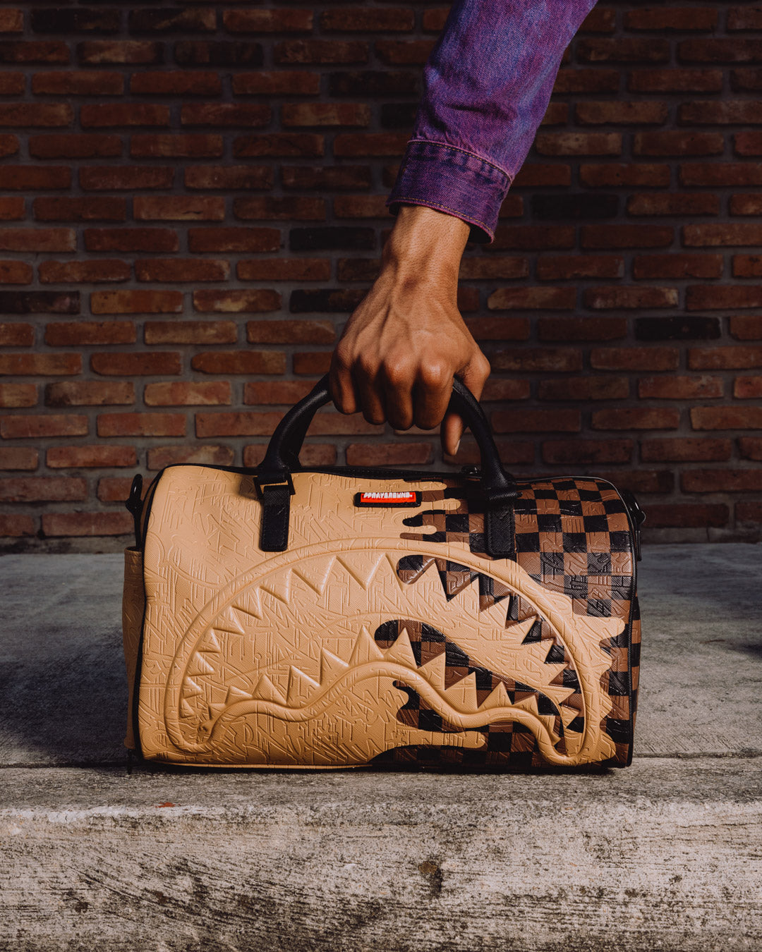 DESIGNER DRIP EFFECT MINI DUFFLE - Image 2