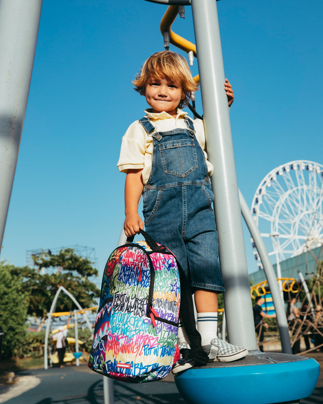 SPLIT SCRIBBLES BACKPACK - Image 8