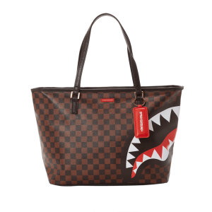 CHECKS IN CAMOFLAUGE TOTE