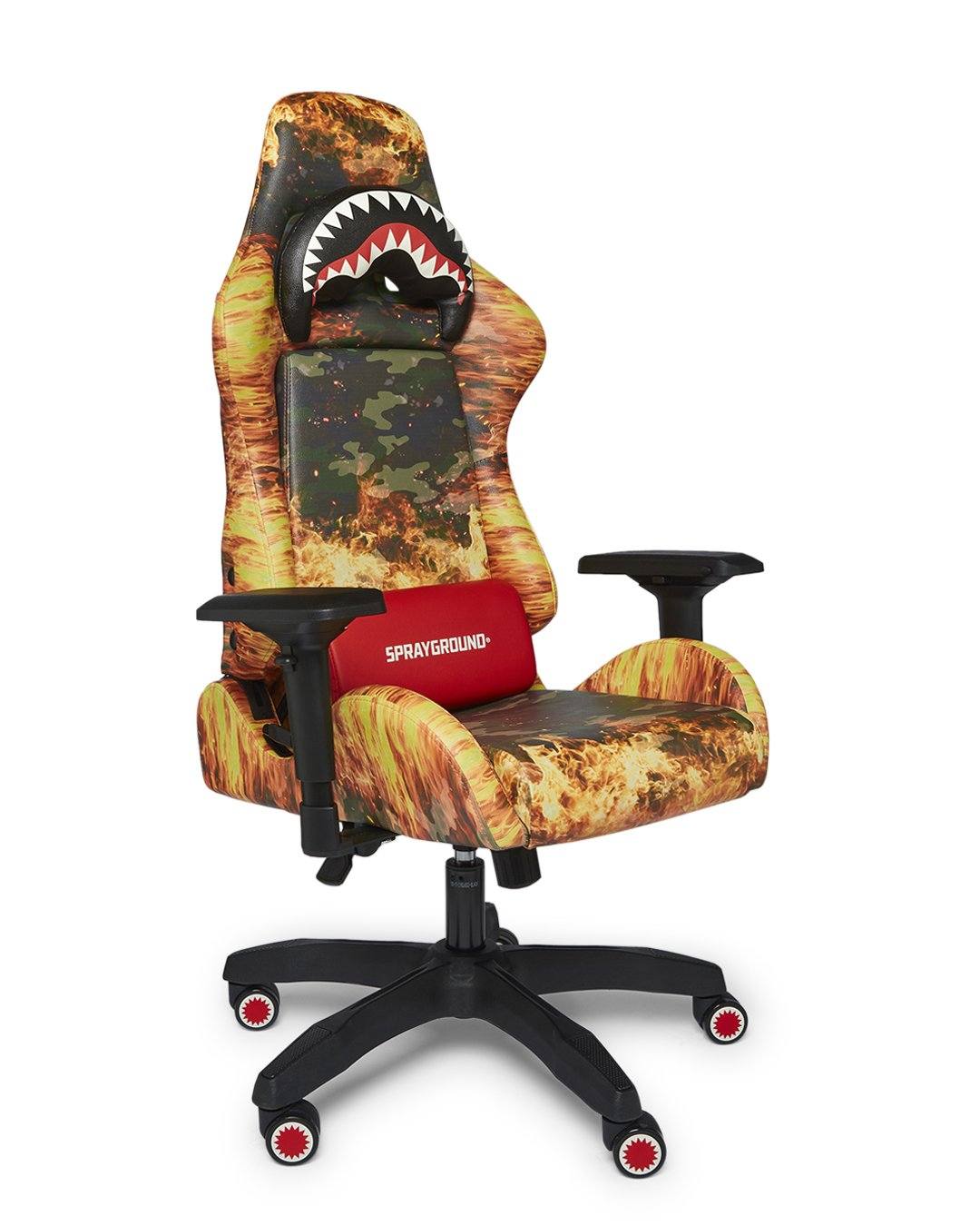 FIRE CAMO GAMING CHAIR ?C SUPER RARE - Image 3
