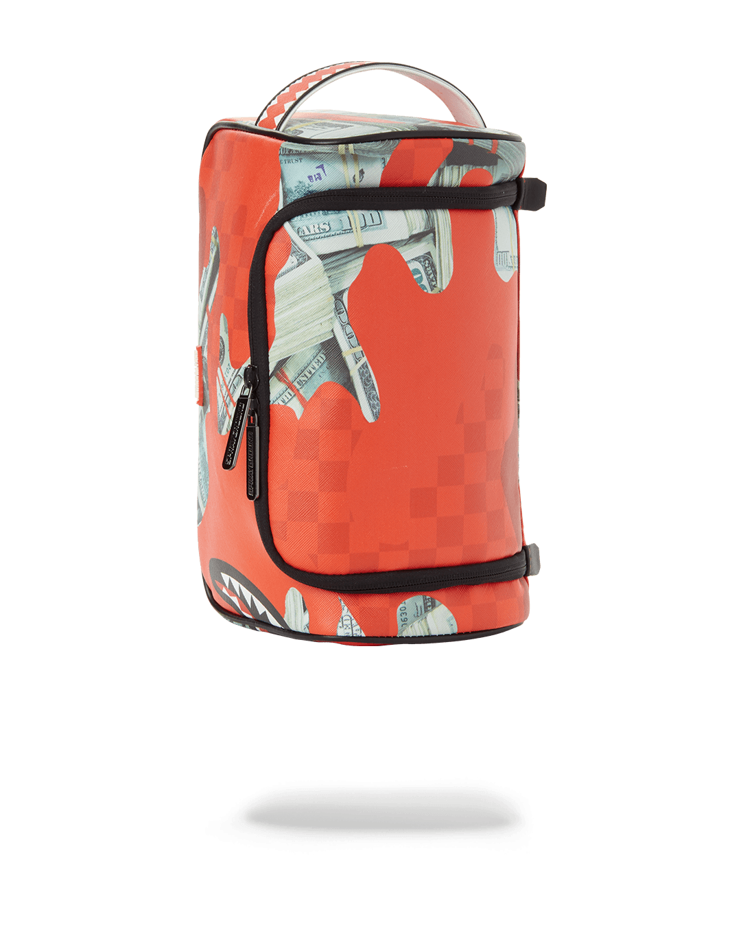MONEY CAMO (RED) TOILETRY BAG - Image 4