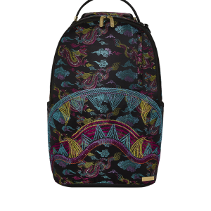 EMBROIDERED DRAGONS DLX BACKPACK