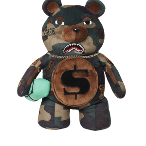 CAMOCHECK MONEYBEAR TEDDYBEAR BACKPACK