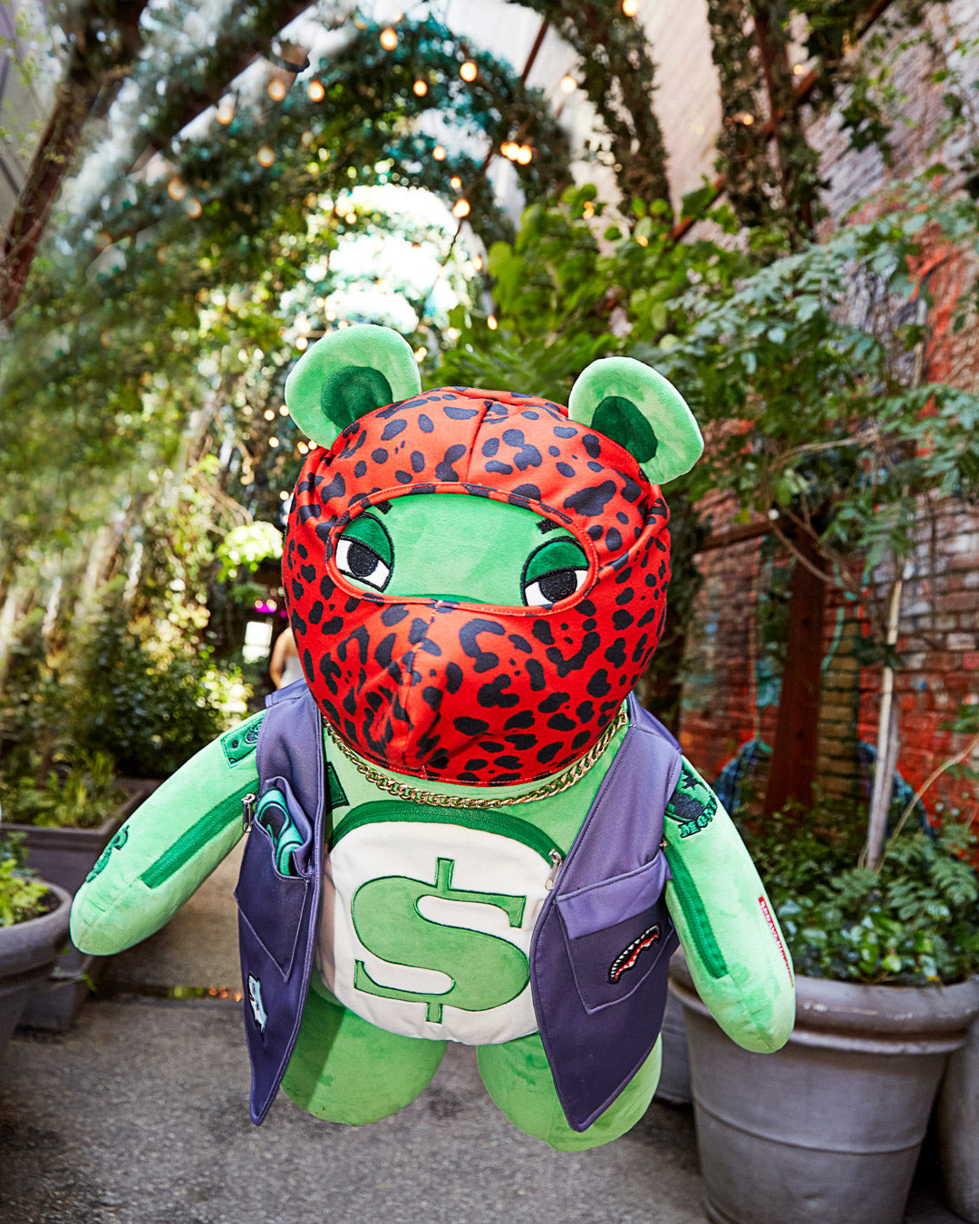 SKI MASK THE BEAR ?C MONEYBEAR TEDDYBEAR BACKPACK - Image 6