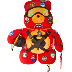 THE GLOBAL EXPEDITION MONEYBEAR TEDDYBEAR BACKPACK