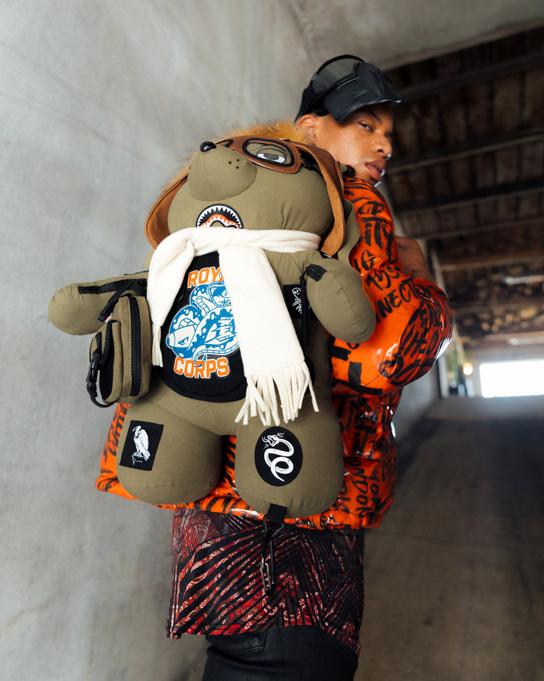 CALL OF DUTY AVIATOR FEARLESS MONEYBEAR TEDDYBEAR BACKPACK - Image 8