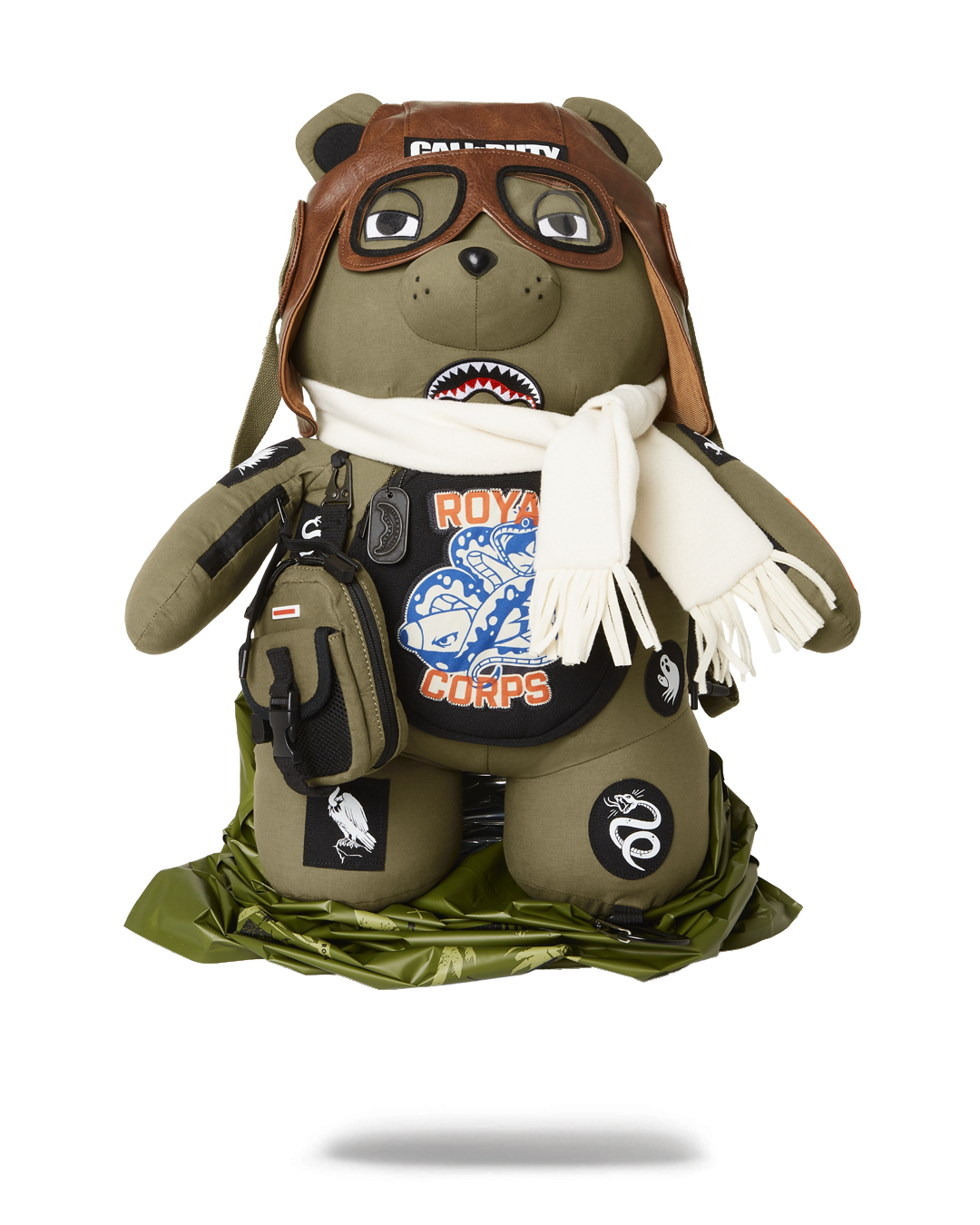 CALL OF DUTY AVIATOR FEARLESS MONEYBEAR TEDDYBEAR BACKPACK - Image 23