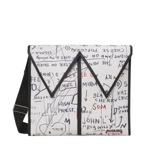 OFFICIAL BASQUIAT UNTITLED (CHEESE POPCORN) 1983 SLING MESSENGER