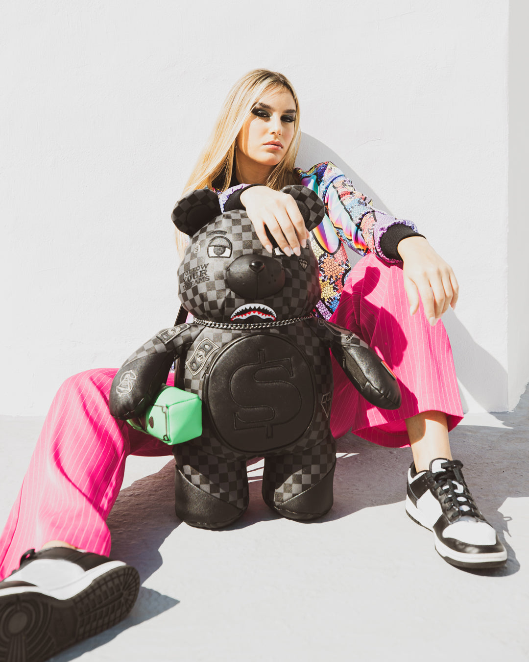 HENNY AIIR TO THE THRONE MONEYBEAR TEDDYBEAR BACKPACK - Image 10