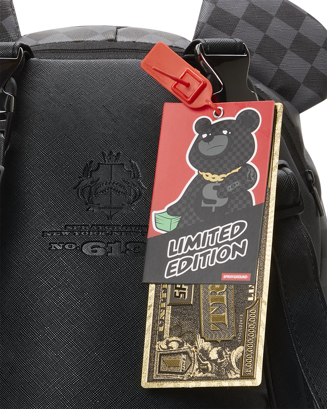 HENNY AIIR TO THE THRONE MONEYBEAR TEDDYBEAR BACKPACK - Image 13