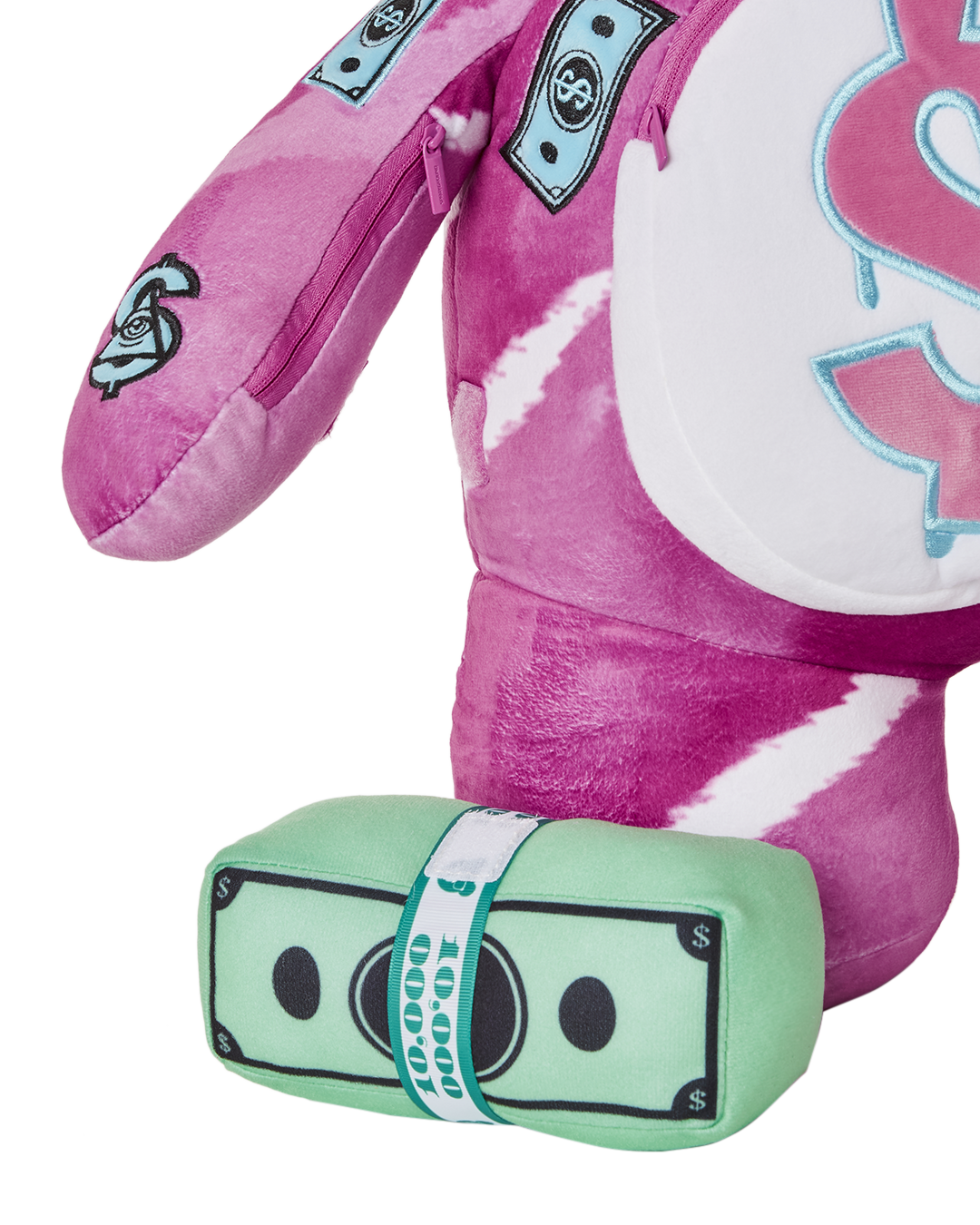 PINK PUNK MONEYBEAR TEDDYBEAR BACKPACK - Image 8