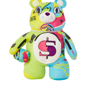 SUPER WEIRD MONEYBEAR TEDDYBEAR BACKPACK