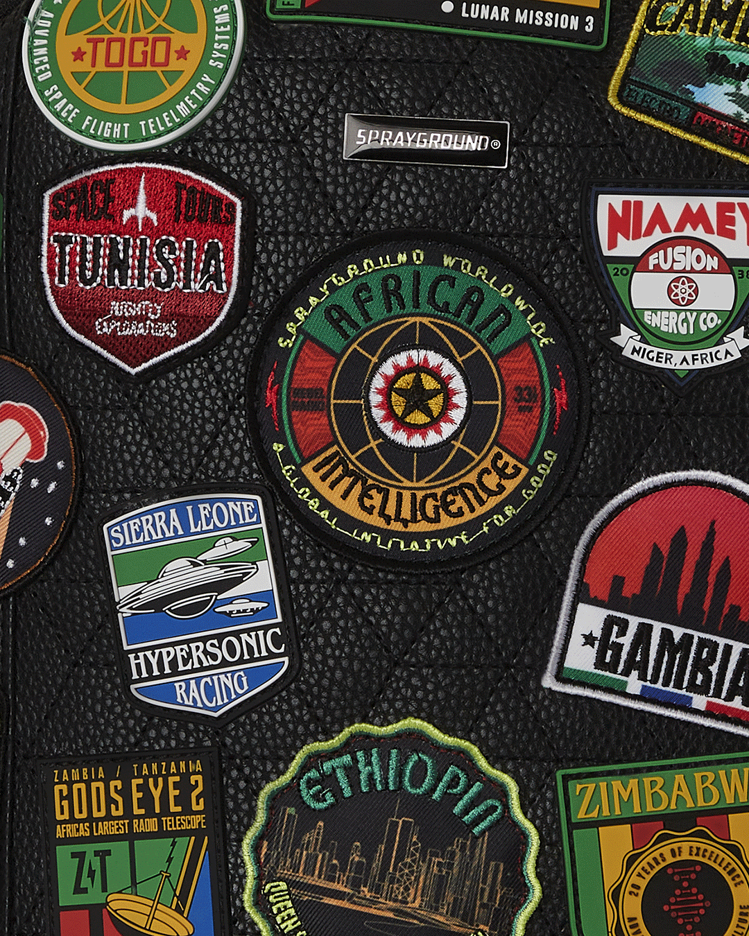 A.I. THE 54 (PATCHES OF AFRICA) CARGO BACKPACK - Image 13