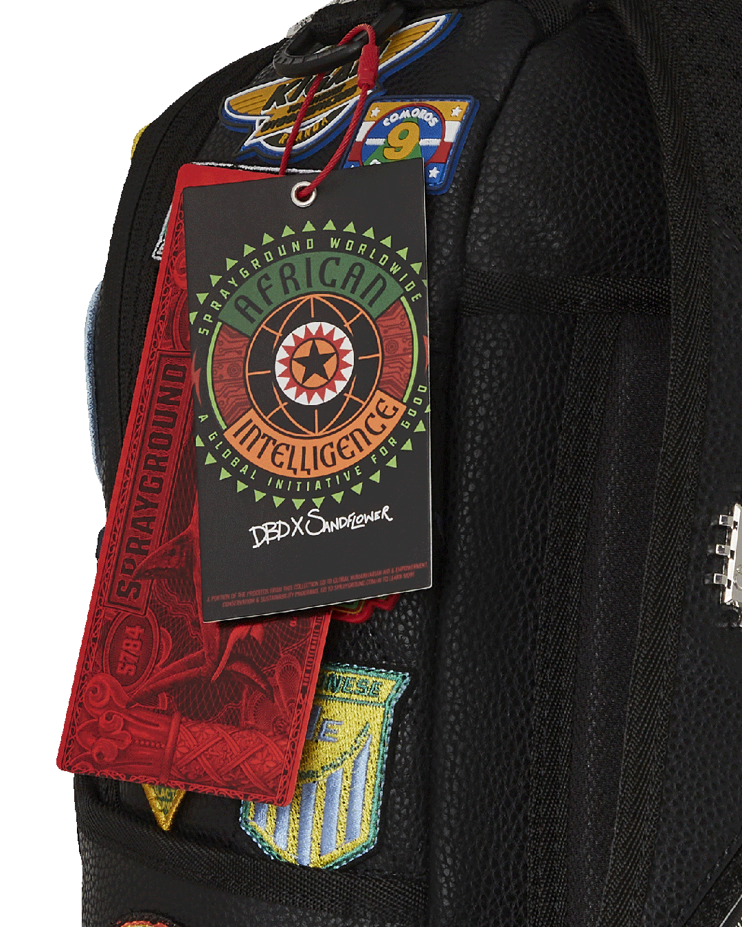 A.I. THE 54 (PATCHES OF AFRICA) CARGO BACKPACK - Image 15