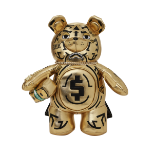 A.I.8 AFRICAN INTELLIGENCE PATH TO THE FUTURE II MEDIUM MONEYBEAR TEDDYBEAR BACKPACK