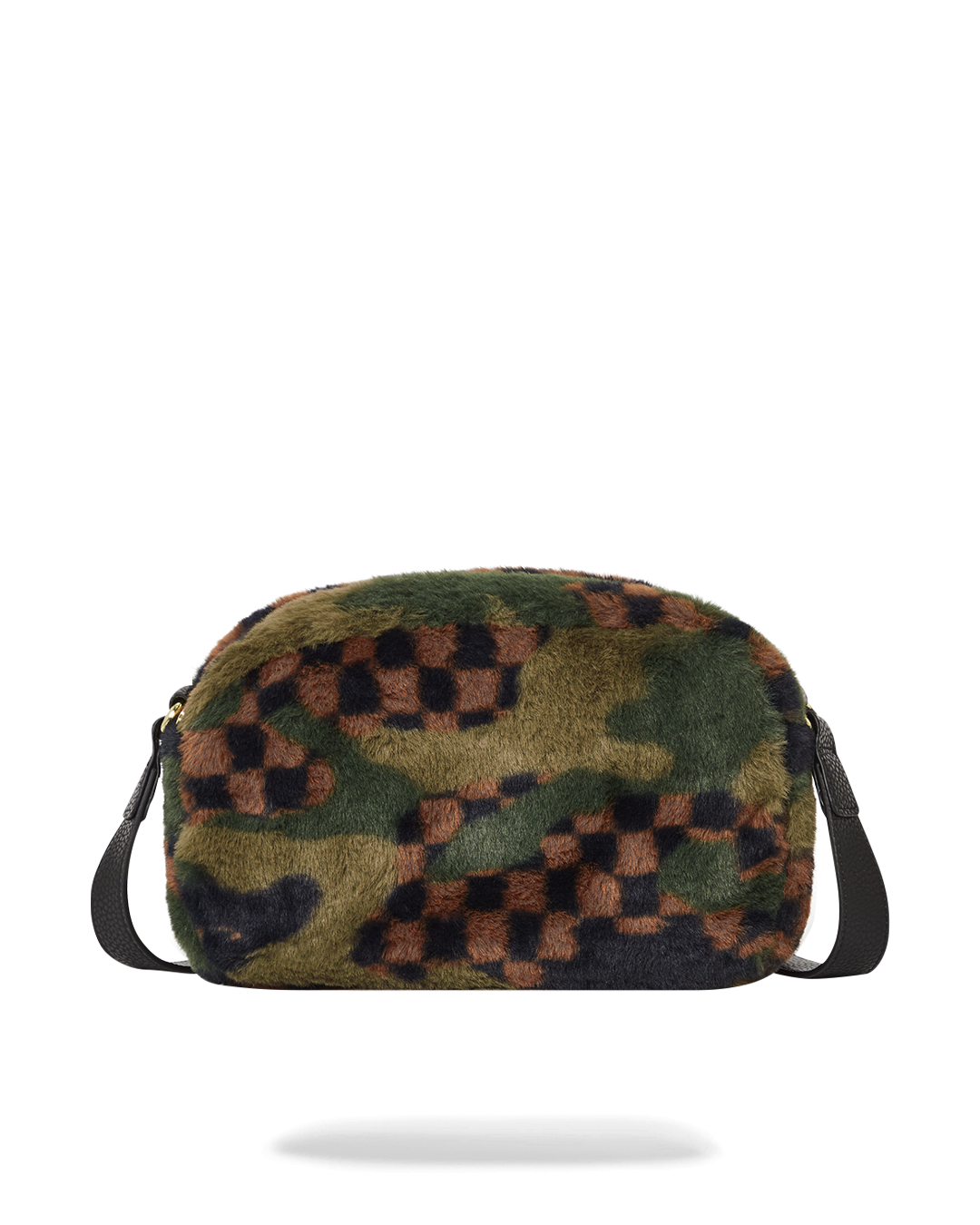 BIG SKY FUR SHARK MESSENGER BRICK BAG - Image 5