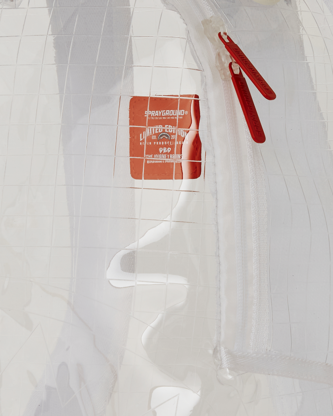 CLEAR VISION SHARKS IN PARIS ?C 100% ALL CLEAR DLX BACKPACK - Image 10