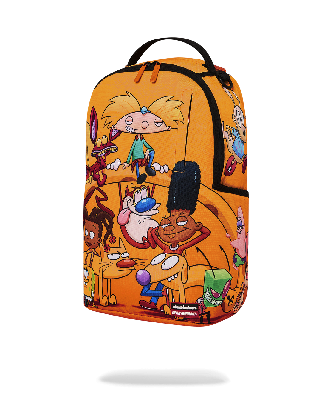 90s NICK CAT DOG SHARK MOUTH DLXSR BACKPACK - Image 5