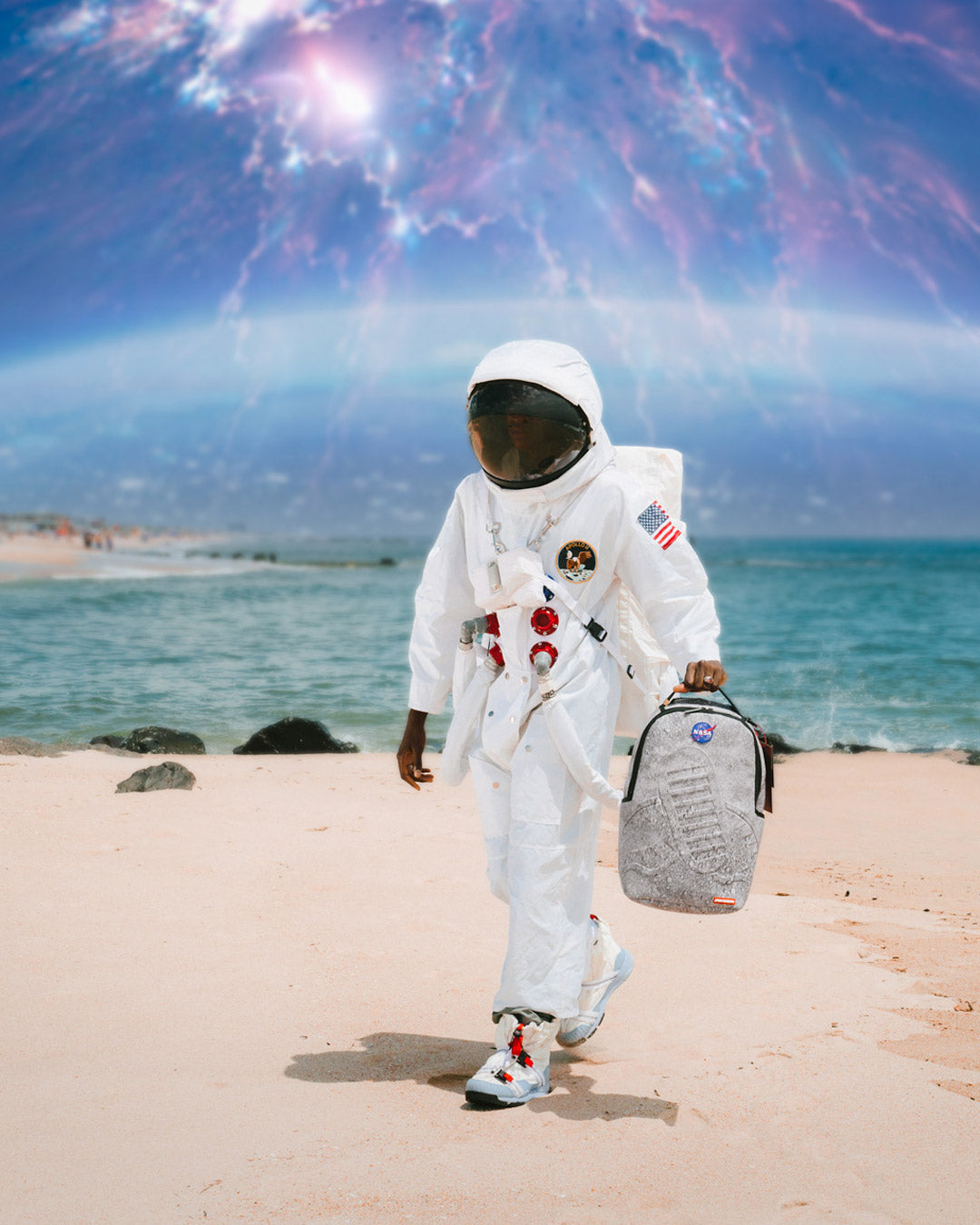 STEP INTO THE FUTURE - NASA COLLAB MOON SHARK 3D MOLDED - Image 4