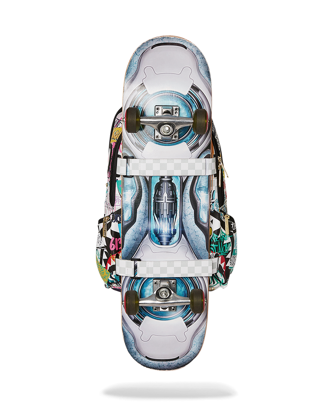 CREATE ANOTHER DAY SKATEBOARD-STRAP BACKPACK - Image 13