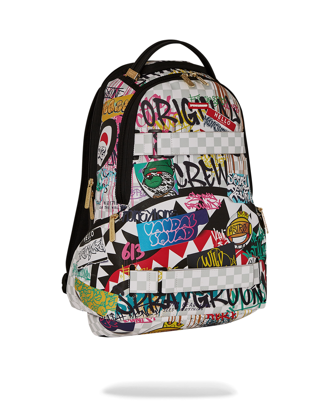 CREATE ANOTHER DAY SKATEBOARD-STRAP BACKPACK - Image 3