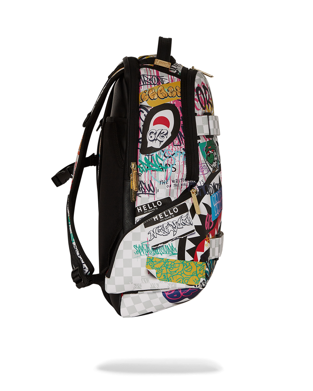CREATE ANOTHER DAY SKATEBOARD-STRAP BACKPACK - Image 5