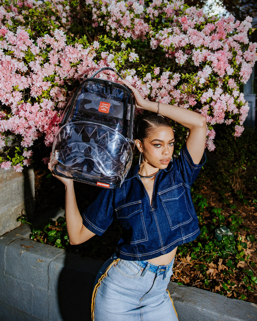 CLEAR AS NIGHT ?C CLEAR DLX BACKPACK - Image 8