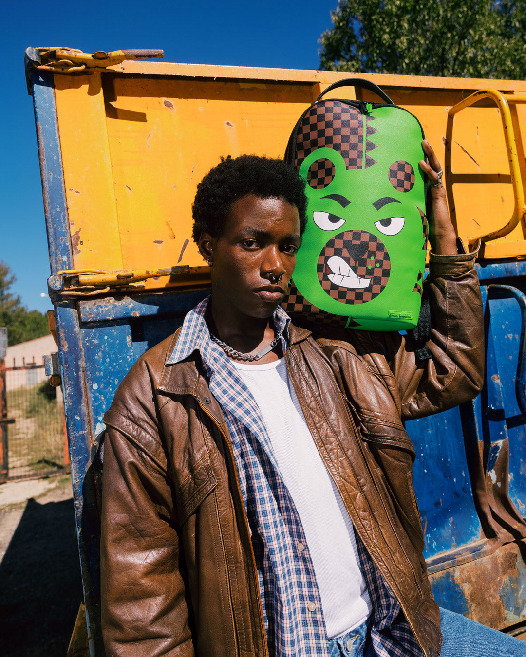 GREEN MONEY BEAR DLXSV BACKPACK - Image 4