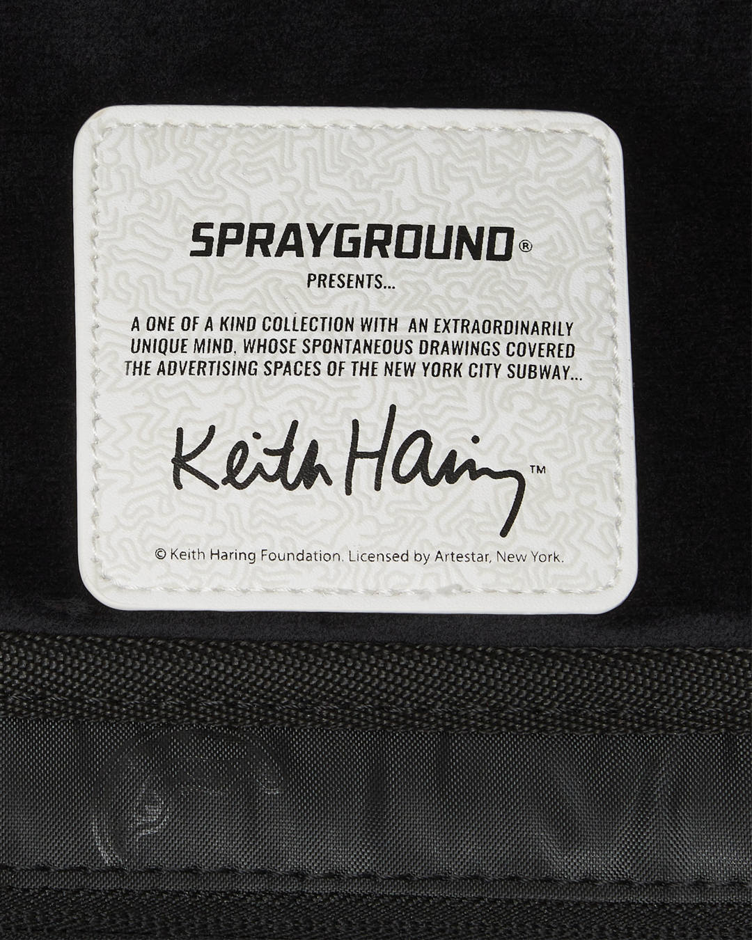 KEITH HARING SKATER SHARK DLXSR BACKPACK - Image 15