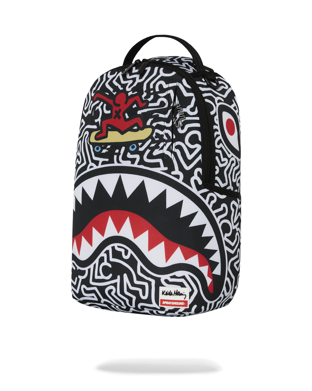 KEITH HARING SKATER SHARK DLXSR BACKPACK - Image 9