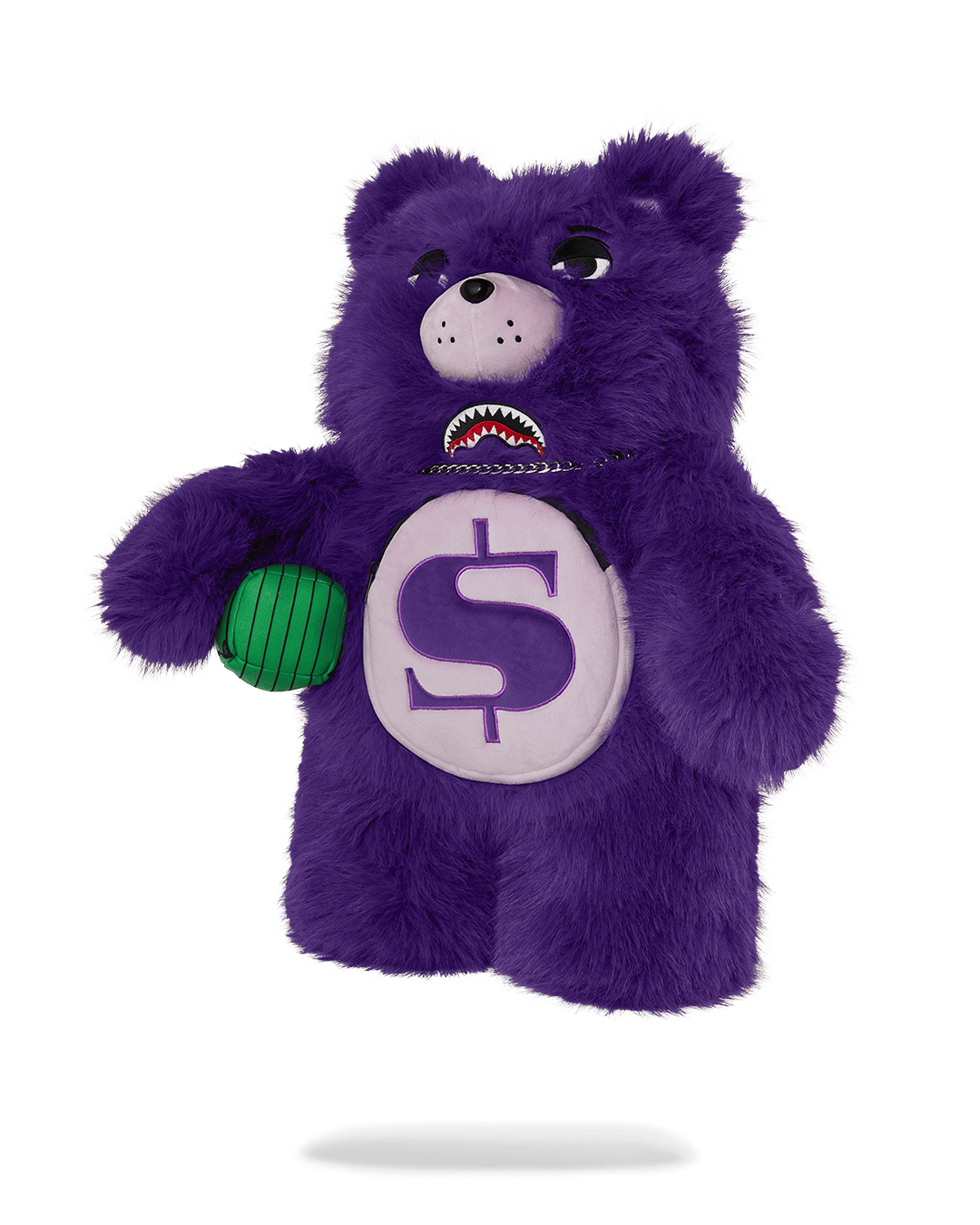 FURZILLA SHARK (PURP) MONEYBEAR BACKPACK - Image 5