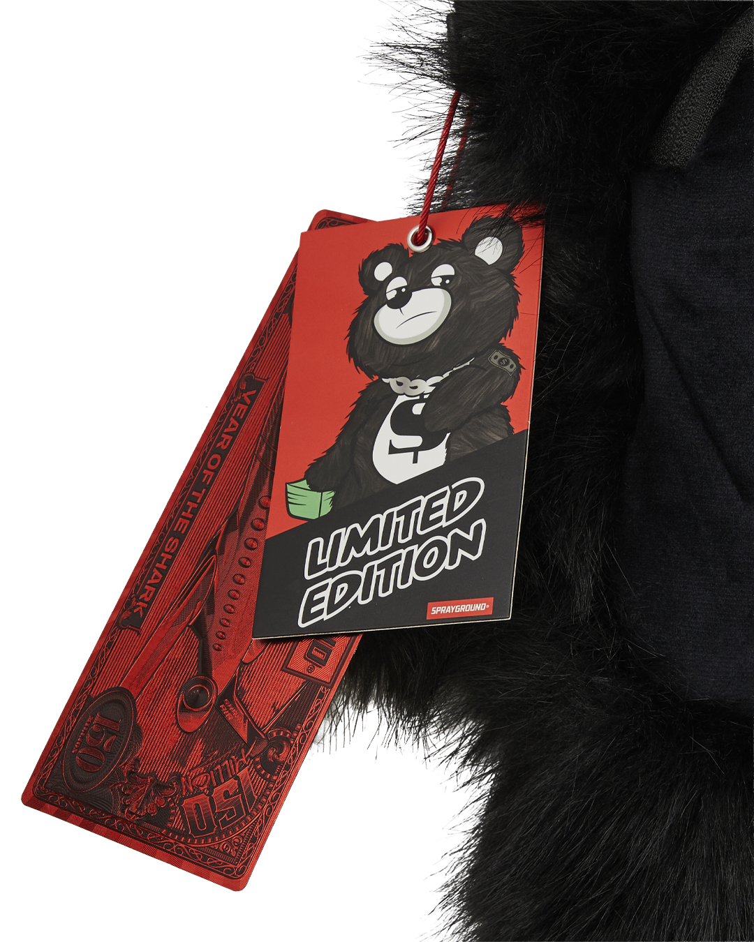 FURZILLA SHARK (NIGHT) BEAR CUB CROSSBODY - Image 8