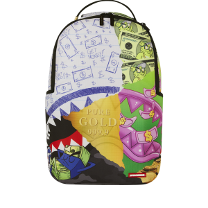 MEAN MONEY COLLAGE BACKPACK