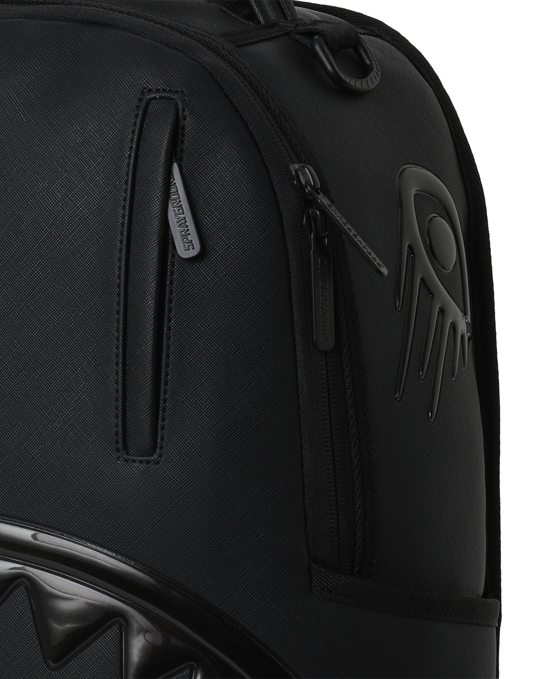 GLOSSY BOSSY - BLK METALLIC BACKPACK - Image 10