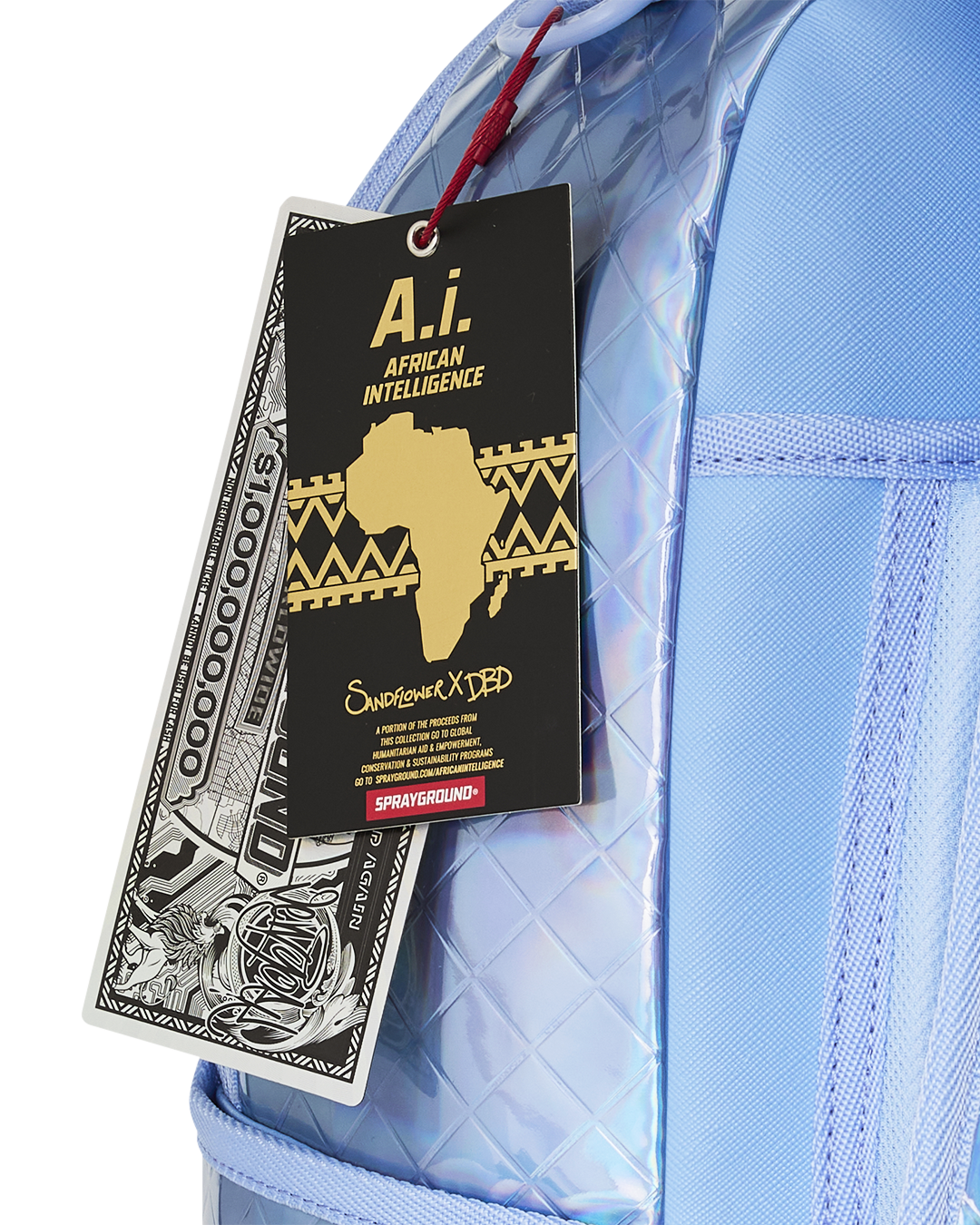 A.I. AFRICAN INTELLIGENCE THE OCEAN WITHIN BACKPACK - SANDFLOWER COLLAB - Image 15