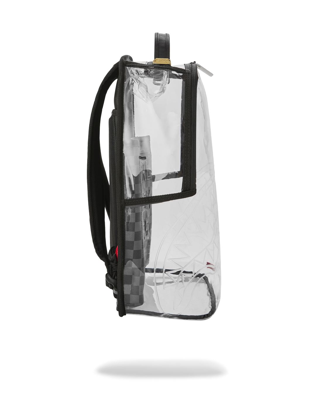 CLEAR DLX BACKPACK - CHECKED OUT (GRAY BLK CHECK) - Image 5