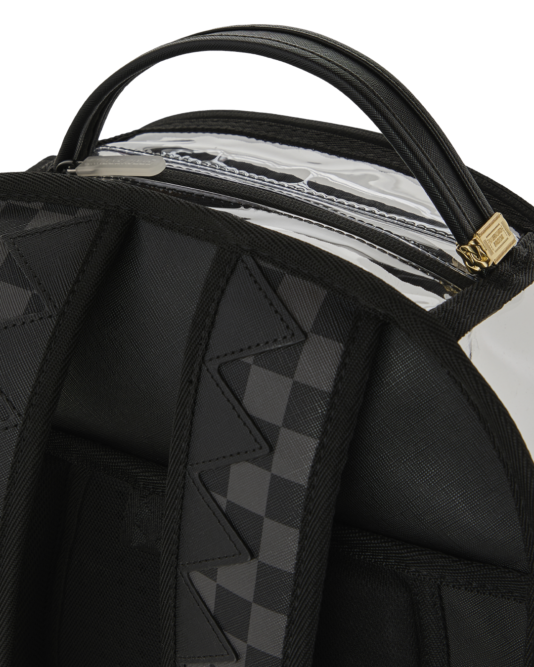 CLEAR DLX BACKPACK - CHECKED OUT (GRAY BLK CHECK) - Image 10