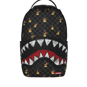 SUPER HOT FIRE SHARKS IN PARIS BACKPACK