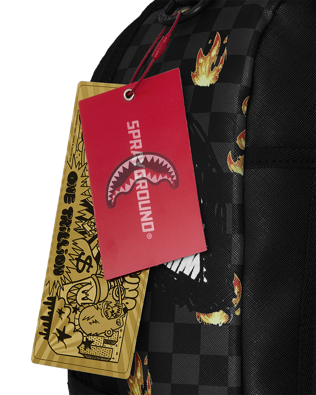 SUPER HOT FIRE SHARKS IN PARIS BACKPACK - Image 12