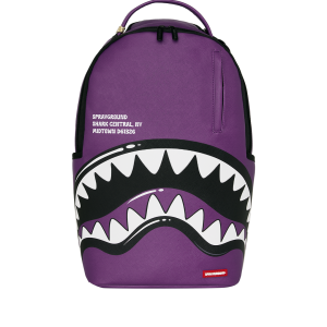 SHARK CENTRAL BUBBLE SHARK (PRPLE) BACKPACK