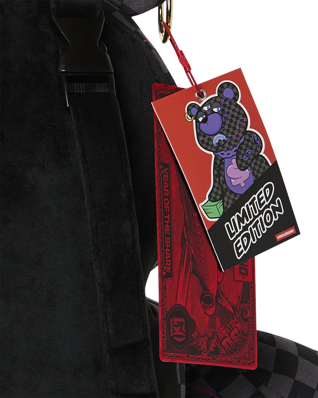 PURPLE SLIME SHARK MONEYBEAR BACKPACK - Image 13