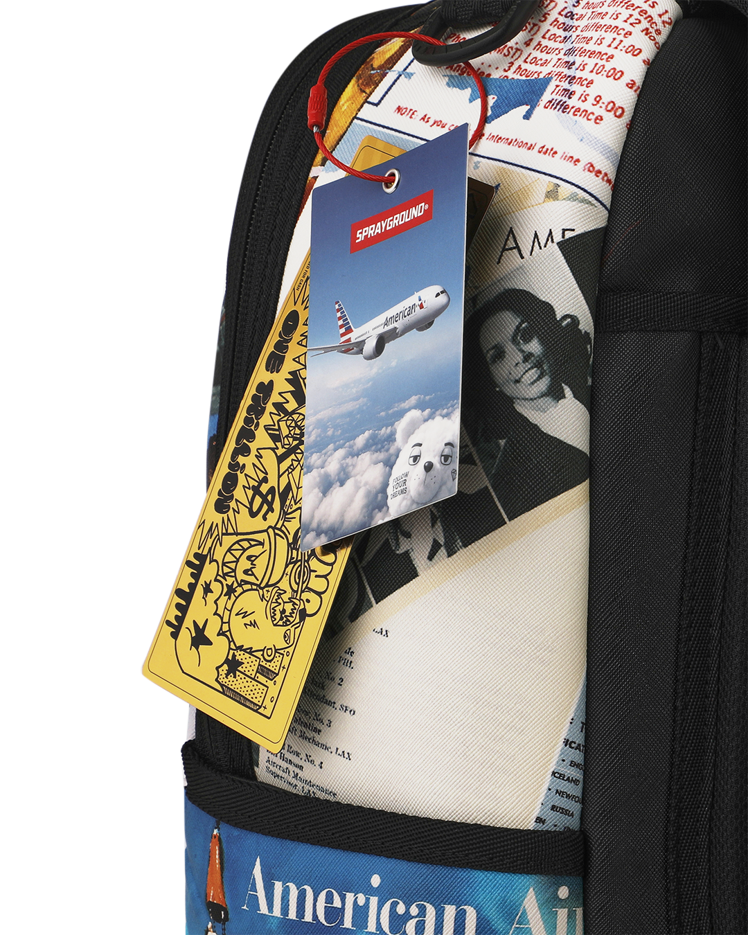 AMERICAN AIRLINES 100 YRS - WELCOME ABOARD BACKPACK - Image 16