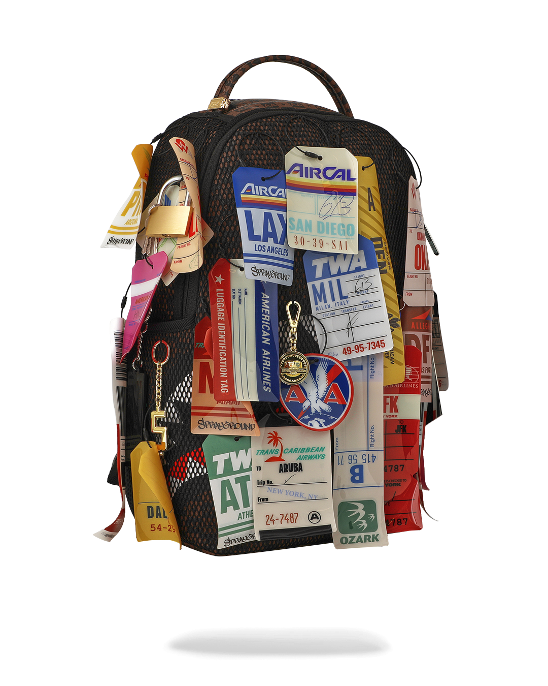 AMERICAN AIRLINES 100 YRS - TAGS ON TAGS BACKPACK - Image 3