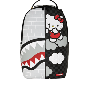 HELLO KITTY OFFICIAL COLLAB - BRICK WALL SPLIT BACKPACK